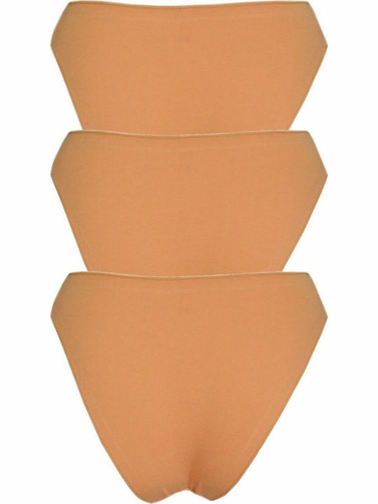 Women's Slip 3Pack Beige