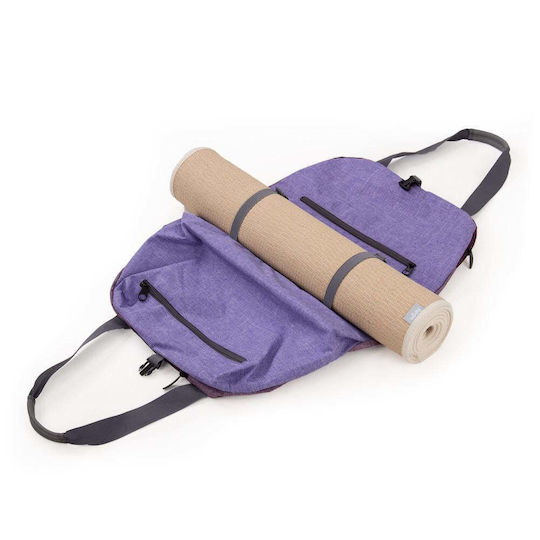 Bodhi Yoga Mat Bag Namaste Multifunctional Carrying Bag Light Berry