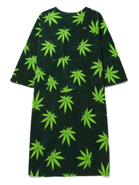 HUF Plantlife Plajă Poncho Verde