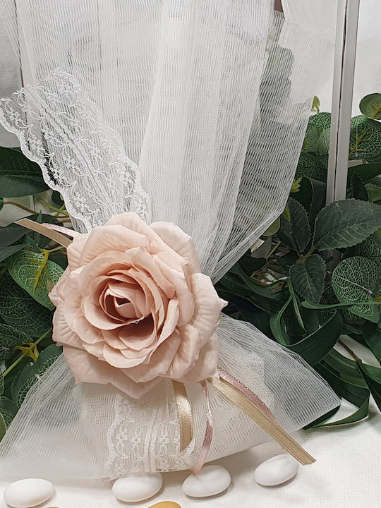 Hochzeitsgeschenk Tüllstoff Blume