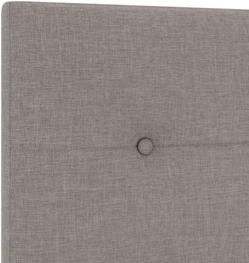 vidaXL Stoff-Kopfstütze für Betten Beige 144x88cm