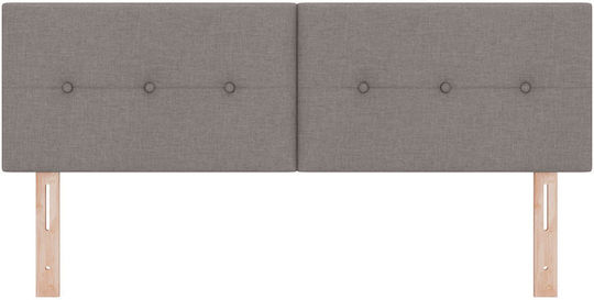 vidaXL Stoff-Kopfstütze für Betten Beige 144x88cm