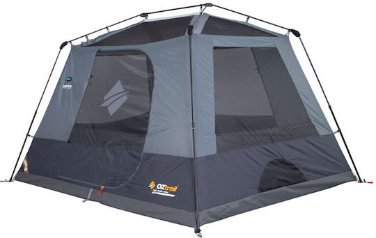 OZtrail Fast Frame Lumos Automatic Summer Camping Tent Grey for 6 People 505x280x195cm