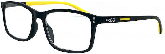 Frog Optical Reading Glasses +2.50 in Black color