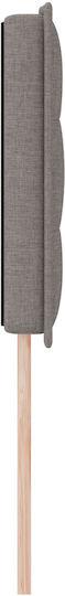 vidaXL Fabric Bed Headboard Tafé 144x78cm