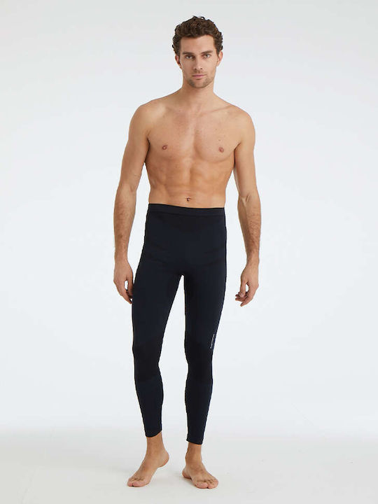 Blackspade Thermal Herren Thermo Hose Schwarz