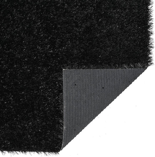 Synthetic Turf in Roll 1x2m and 30mm Height in Black Colour