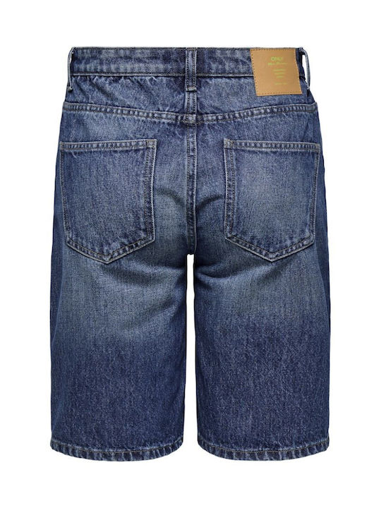 Damen Bermuda Jean Dark Blue
