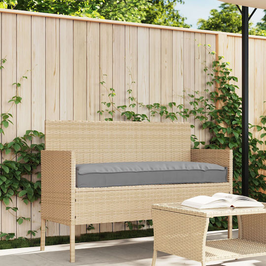 vidaXL Garden Chair Cushion Gray 40x100cm
