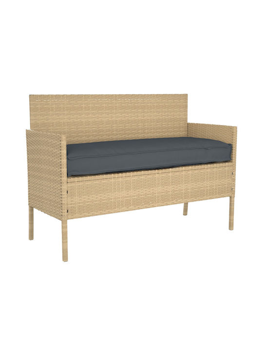 vidaXL Pernă De Canapea De Grădină Antracit 40x120cm