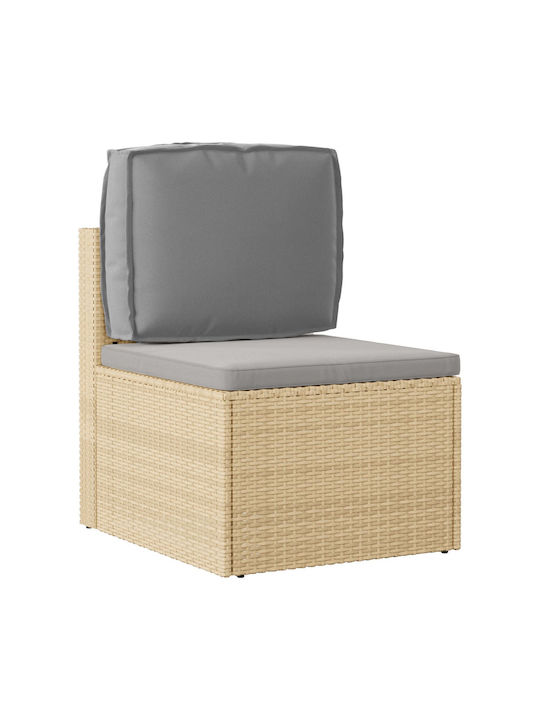 vidaXL Garden Chair Cushion with Backrest Grey 40x50cm