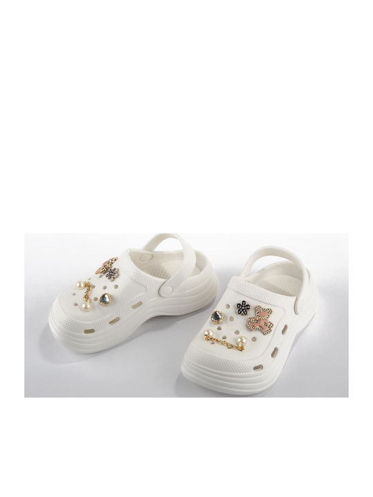Children's Beach Shoes White