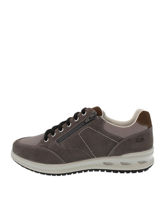 Leder Herren Freizeitschuhe Anatomisch Gray