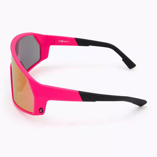 Scott Pro Shield Sunglasses Acid Pink Pink Chrome