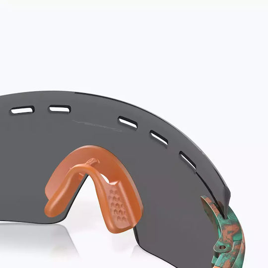 Oakley Encoder Strike Vented Sunglasses Coalesce Collection Matte Copper Patina Prizm Black