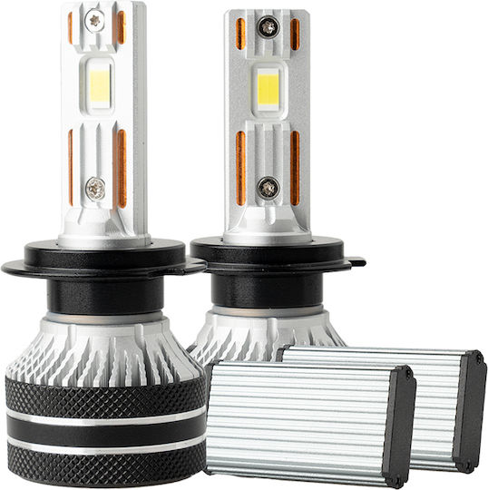 Cartech Λάμπες Αυτοκινήτου H7 LED 6000K Ψυχρό Λευκό 24V 140W 2τμχ