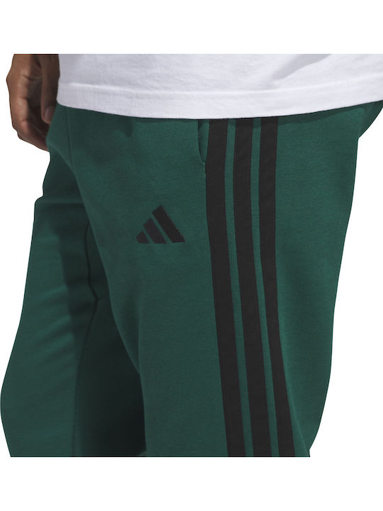 3-stripes Παντελόνι Φόρμας με Λάστιχο Πρασινο