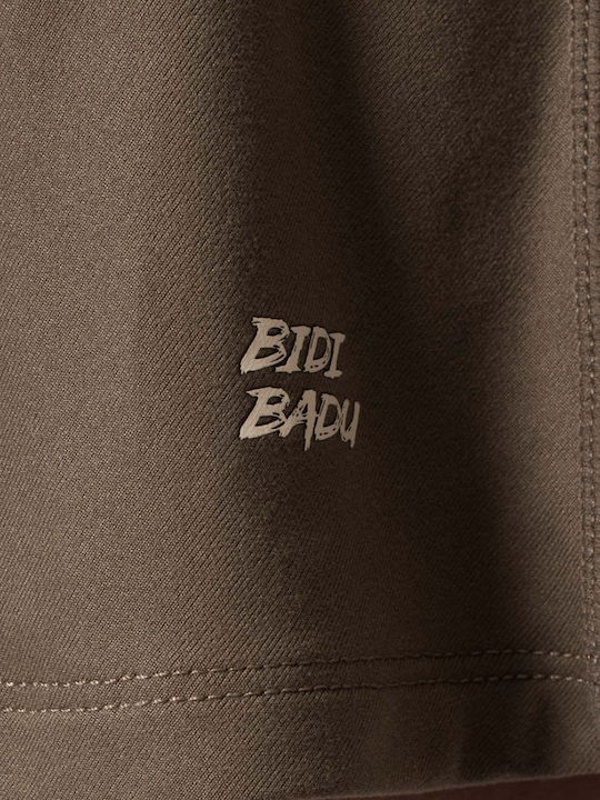 Bidi Badu Paris 2025 Printed Wavy Women's Tennis Skort Light Brown Beige