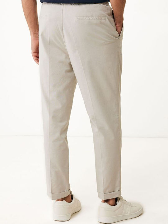 Mexx Παντελόνι Chino Light Grey Melange