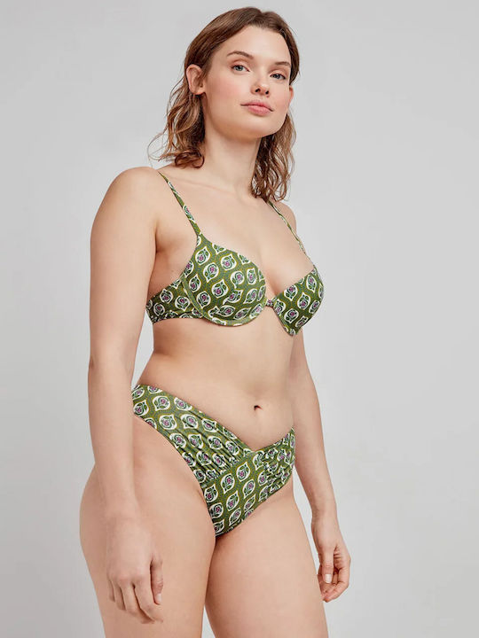 Padded Underwire Bikini Bra Multicolour 2/30203-Top