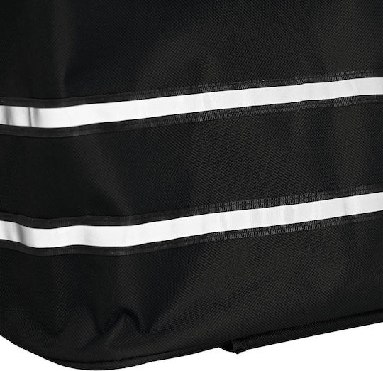 Stoff Einkaufswagen Klappbar Schwarz 21x21x100.5cm