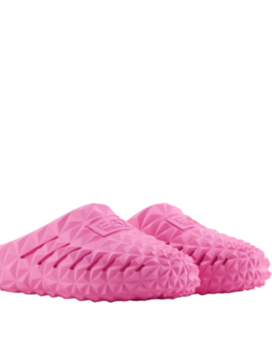 Emporio Armani Women’s Pink Clogs