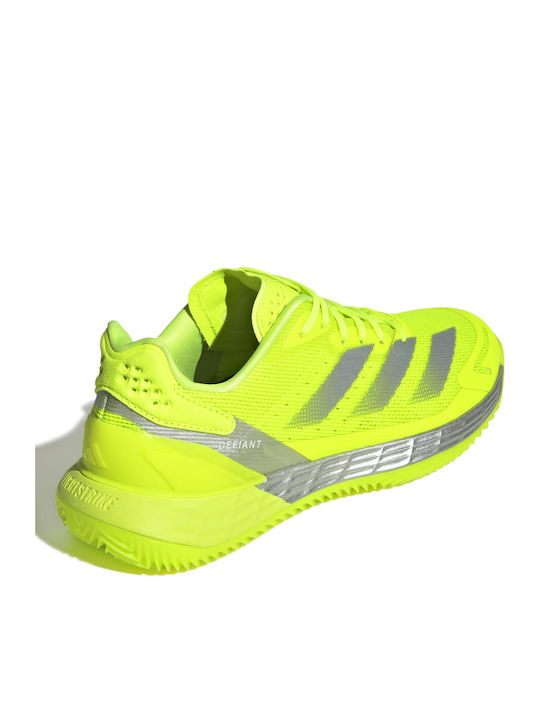 adidas Defiant Speed 2 Women's Tennis Shoes for Clay Courts Yellow