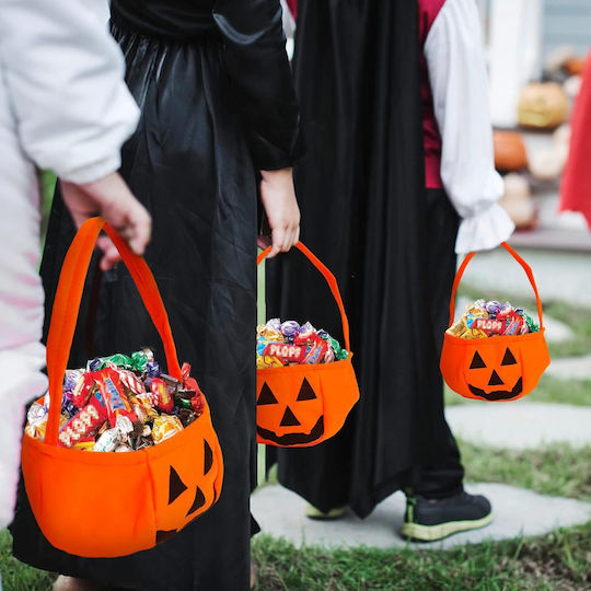 Yisscen Karneval Zubehör Orange für Halloween 6Stück