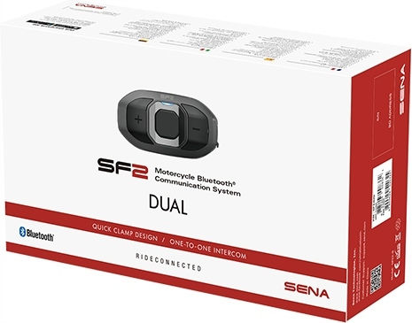 Sena Duale Gegensprechanlage Für Motorradhelm Mit Bluetooth