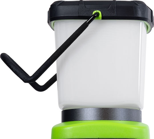 GloboStar Rechargeable Led Lantern for Camping Waterproof with Flashlight 1000lm 10W