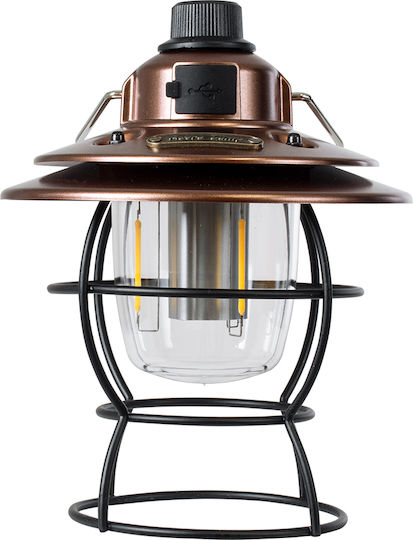 GloboStar Φανάρι Led Επαναφορτιζόμενο για Camping με Φακό 400lm 4W