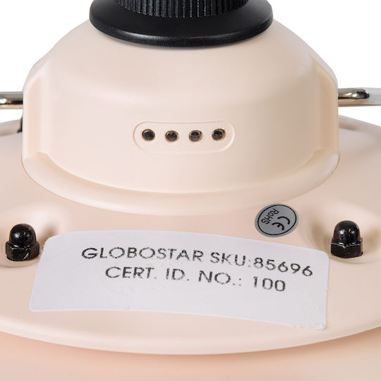 GloboStar Lanternă LED Reîncărcabilă Pentru Camping Cu Lanternă 400lm 4W