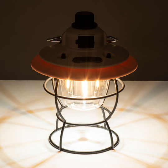 GloboStar Lanternă LED Reîncărcabilă Pentru Camping Cu Lanternă 400lm 4W