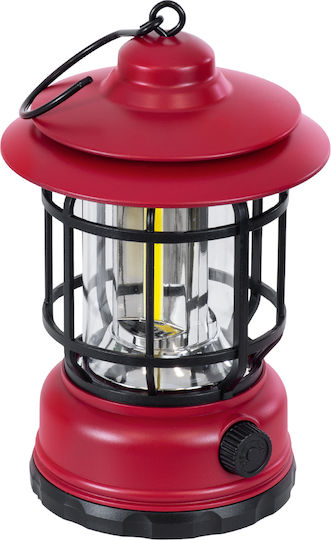 GloboStar Φανάρι Led Επαναφορτιζόμενο για Camping με Φακό 500lm 5W