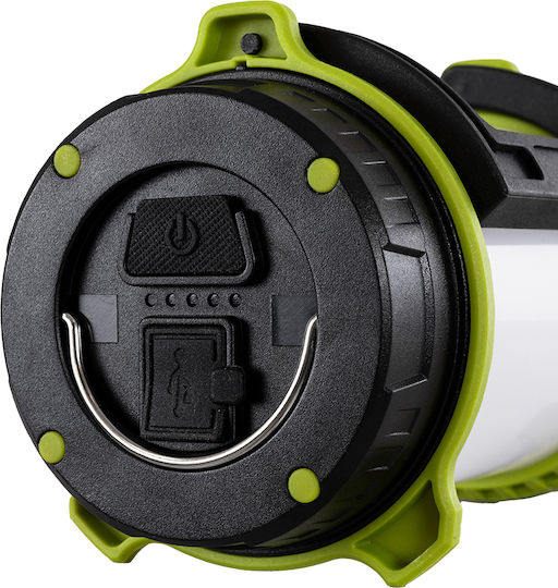 GloboStar Led Rechargeable Lantern for Camping with Flashlight 80lm 10W White