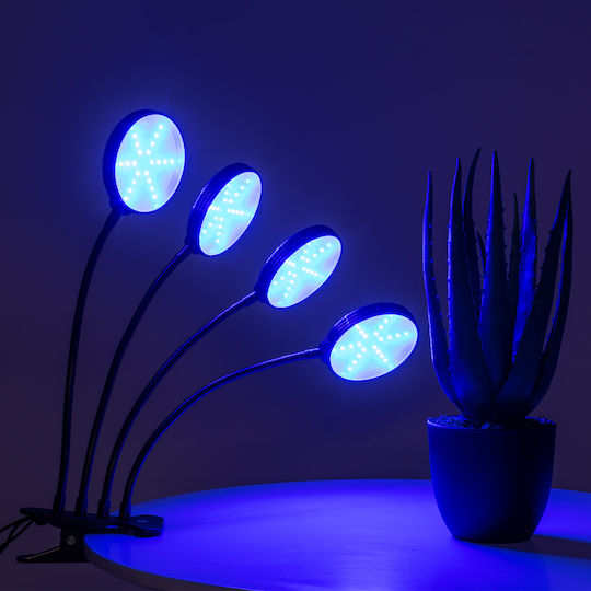 GloboStar Настолници Осветление за растеж с LED и Мощност 20W Д10xШ34xВ43см.