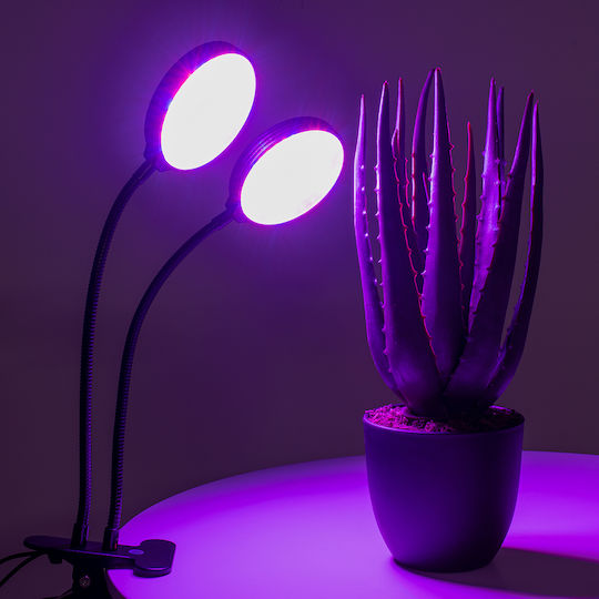 GloboStar Desk Grow Light with LED and Power 10W L10xW30xH36cm.