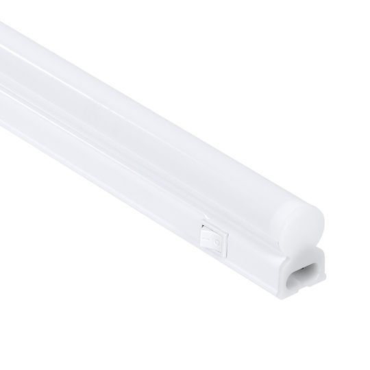 GloboStar Φωτιστικό Πάγκου Κουζίνας Tubo LED 5.5W Naturweiß mit Schalter M30xB2.2xH3.5cm.