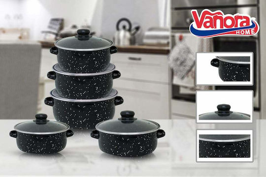 Vanora 10-Piece Pots Set Vanora 10-Piece Pots Set