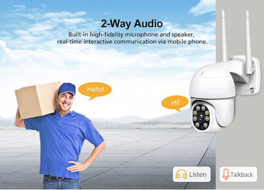 GloboStar Surveillance System 8 Cameras Wireless Cameras IP 1080p with Recorder