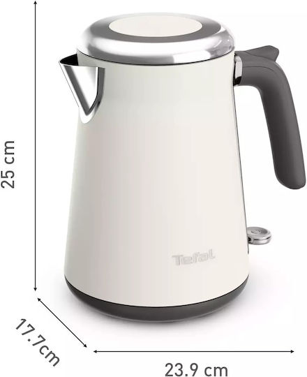 Tefal Kettle 1.7lt 2400W White