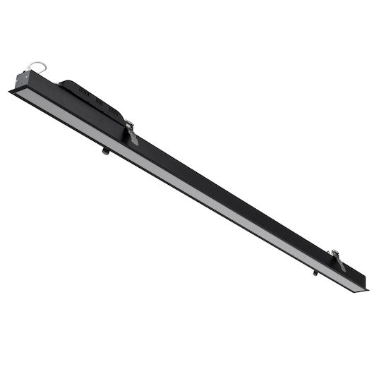GloboStar Luca Commercial Linear Recessed LED Ceiling Light 54W Warm White IP20 Dimmable L121.5xD5xH4cm