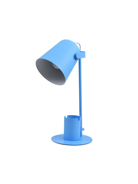 GloboStar Pencase LED Office Lamp with Flexible Arm in Blue Color