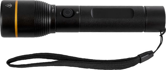 GloboStar Lumină de lucru și de sit, cu baterie Lanternă LED Lumini de lucru și de sit, IP54 cu Luminozitate Maximă 80lm 100buc Negru