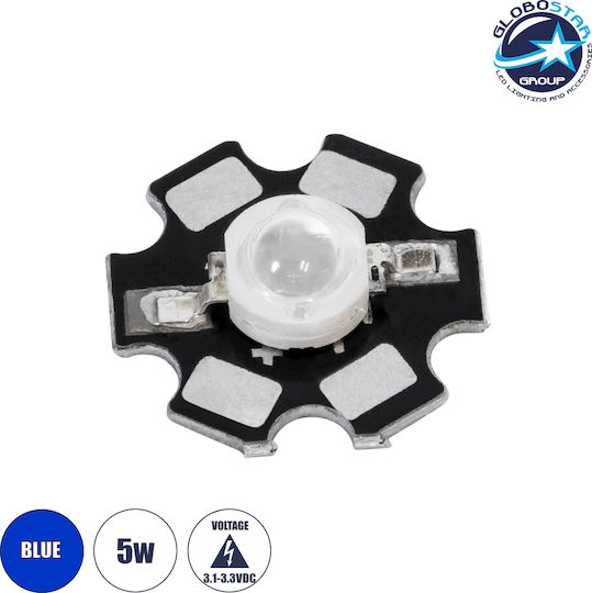 GloboStar LED Chip 3.2V 5W Roșu 1 Bucată 73754