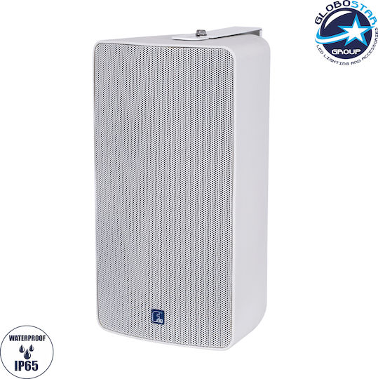 GloboStar Fdb Παθητικό Επιτοίχιο Ηχείο 150W (Τεμάχιο) 28.5x24x45εκ. Λευκό