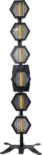 GloboStar Moving Light Projector Beam LED DMX RGB Warm White UV