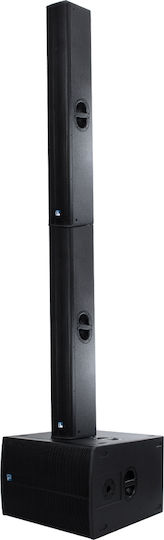 GloboStar 98027 Passive Pair PA Speakers 480W with Woofer 6" 24.2x12.9x15.8cm.