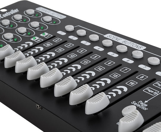 GloboStar DMX Controller Lighting Console with 192 Control Channels / 10 XLR Inputs