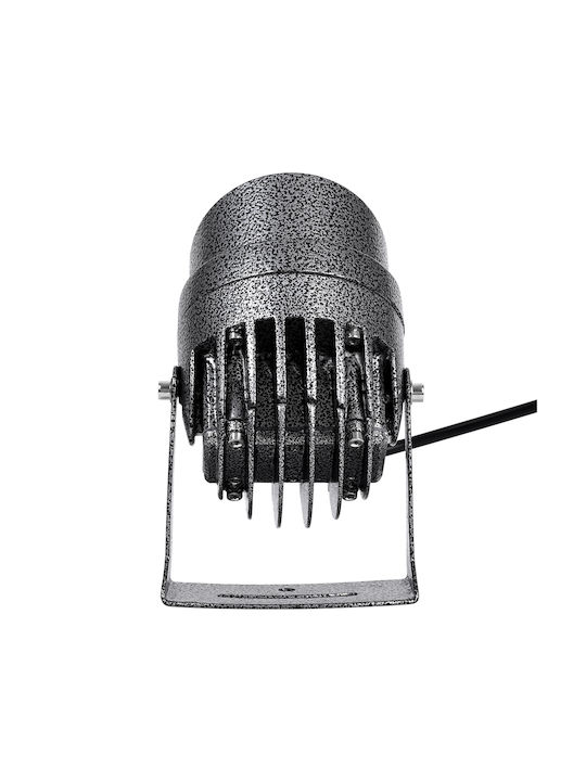 GloboStar Φωτιστικό Προβολάκι LED Εξωτερικού Χώρου 16W IP65 Ασημί